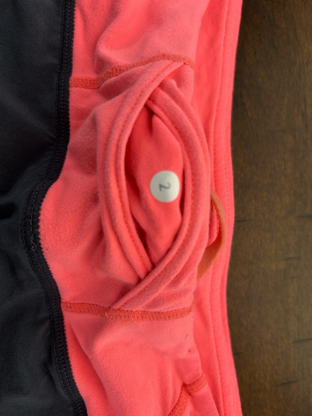 lululemon athletica Black Skirt with Red Waistband - Picture 3 of 3